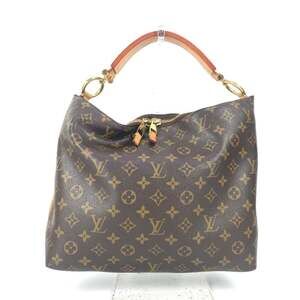 LOUIS VUITTON Authentic Brown Monogram Canvas Shoulder Bag